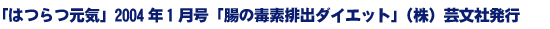 u͂Cv2004N1u̓őfro_CGbgvij|Дs